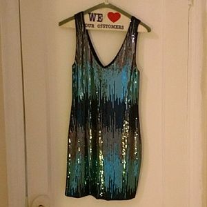 As U Wish dress sequined small short
